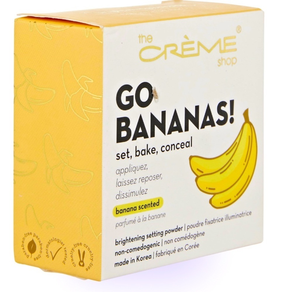 The crème shop Go bananas Bake powder New